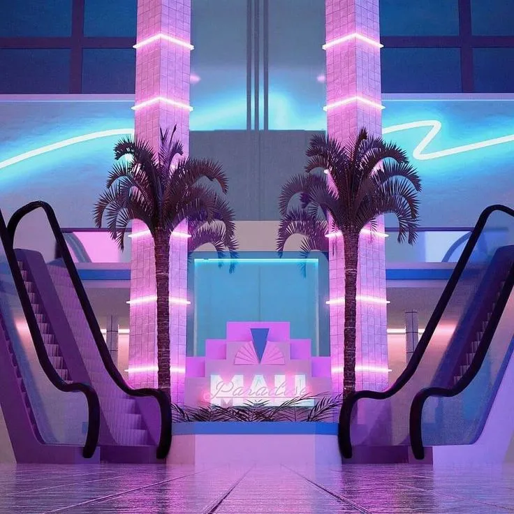 Haunted by the Mall: Why Vaporwave Became Gen Z's Church
